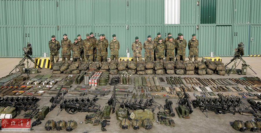武装到牙齿德军步兵晒精良装备组图
