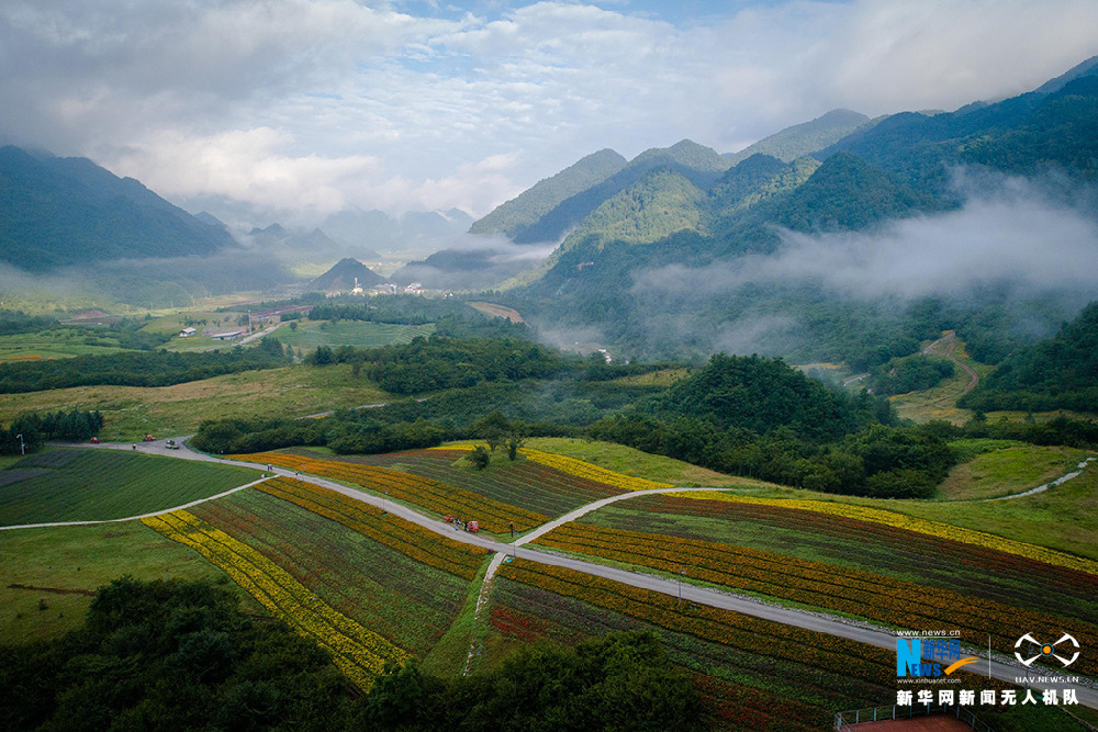 【渝情渝景】【ChinaNews带图列表】航拍重庆红池坝