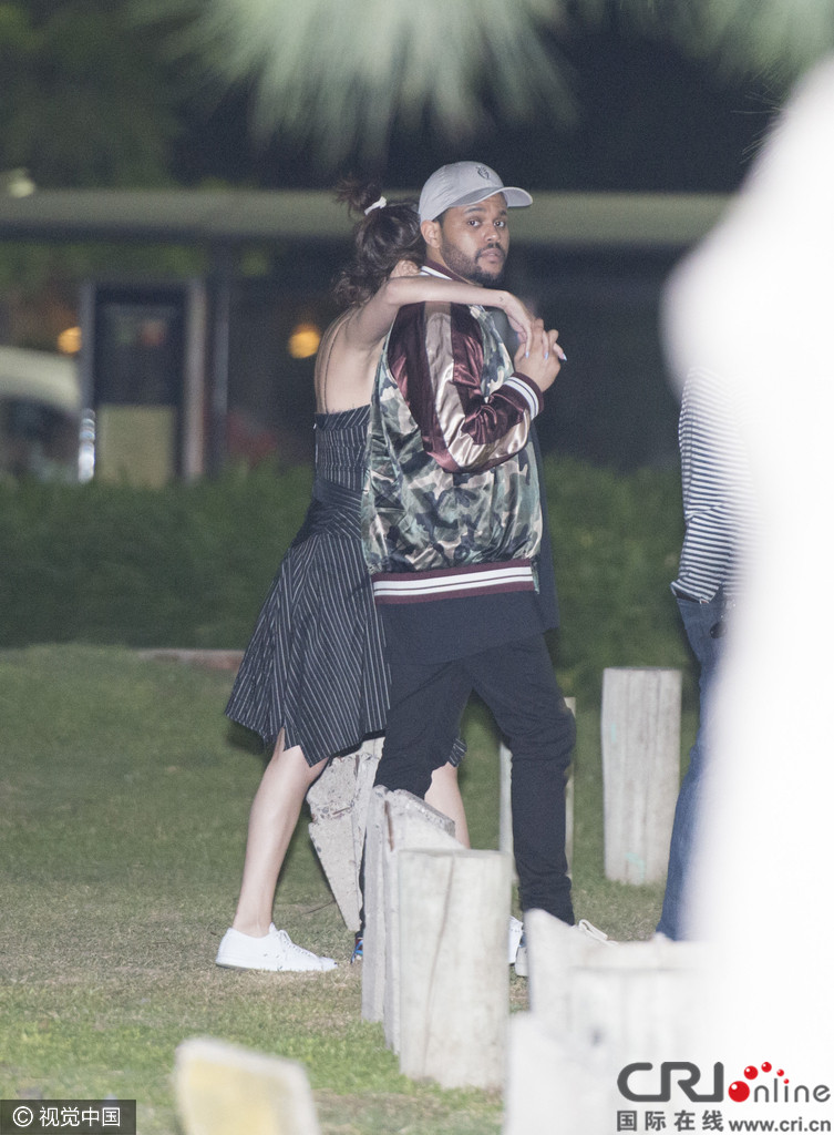 当地时间2017年3月28日,阿根廷布宜诺斯艾利斯,"盆栽哥"the weeknd