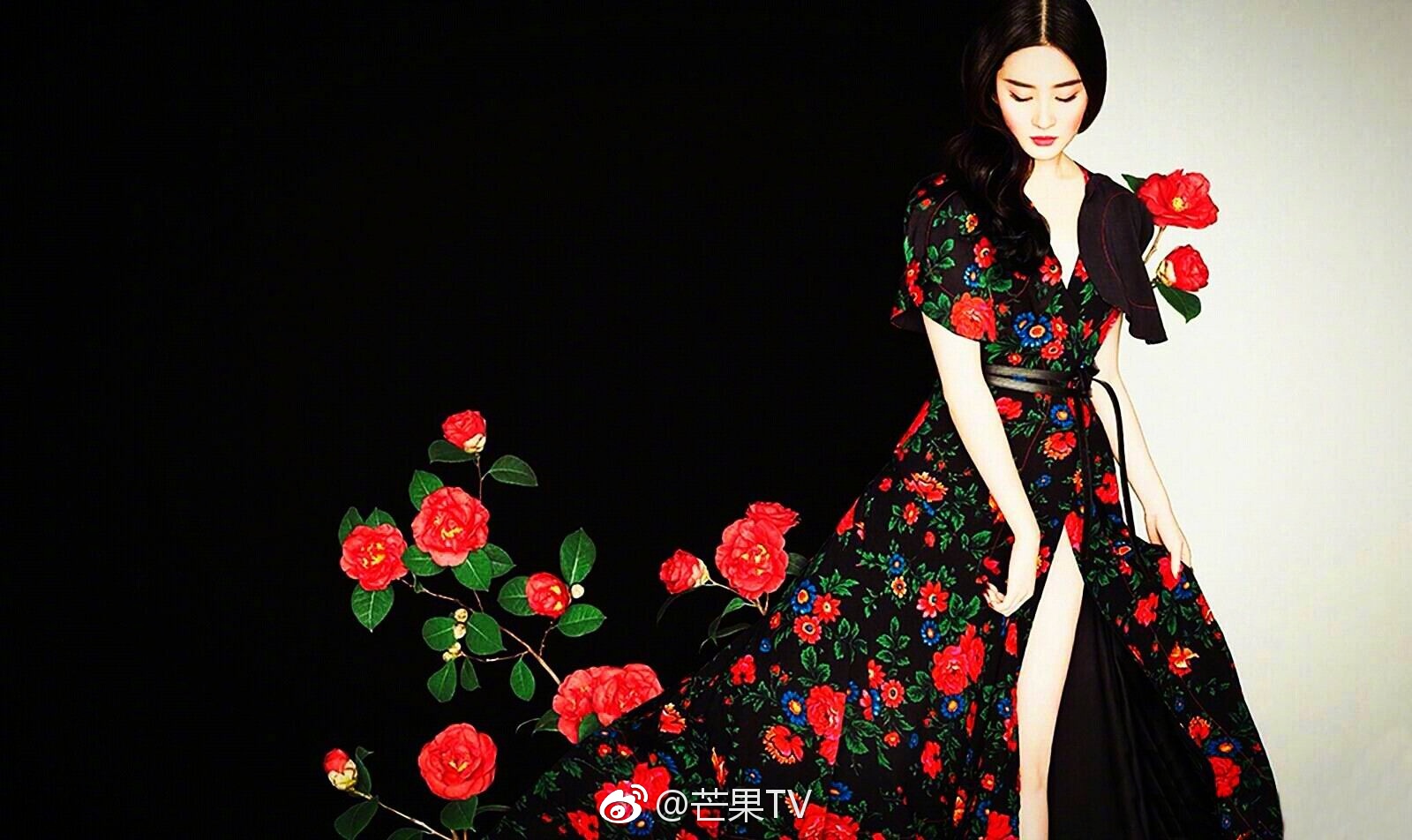 刘亦菲复古风画报公开 冷傲灵动仙气十足