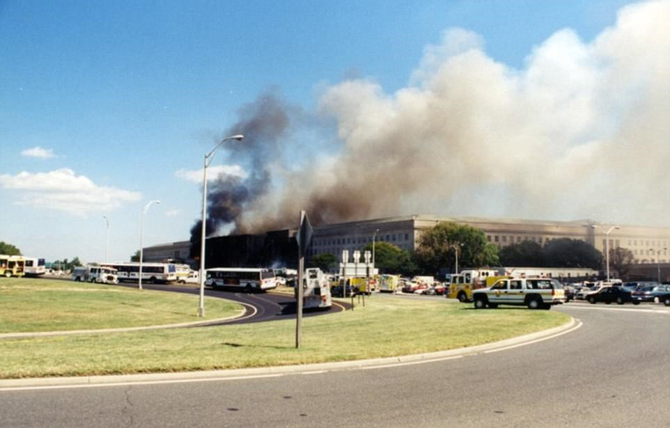 fbi解密911五角大楼恐袭现场照片画面触目惊心组图