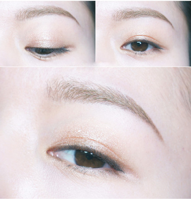 现在流行微闪妆！刘诗诗周冬雨眼里有星星