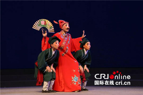 福建艺术职业学院安溪艺术学校学生表演高甲戏《笋江波&middot;公子游