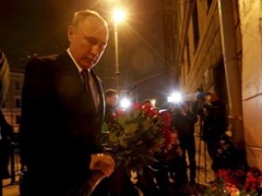 安倍就俄地鐵爆炸向普京表示哀悼 稱將團結應對
