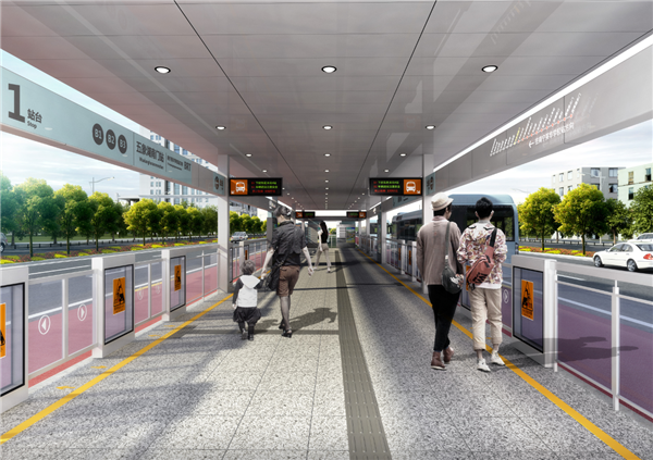 【唐已審】【供稿】南寧園博園配套項目BRT二號線2018年內投入試運營