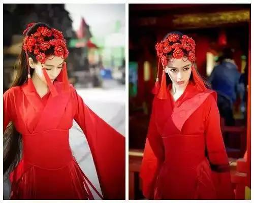 能hold住古装红衣的女星 谁最倾国倾城?