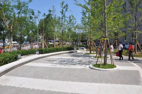 什刹海再添口袋公园 为周边居民提供休憩空间