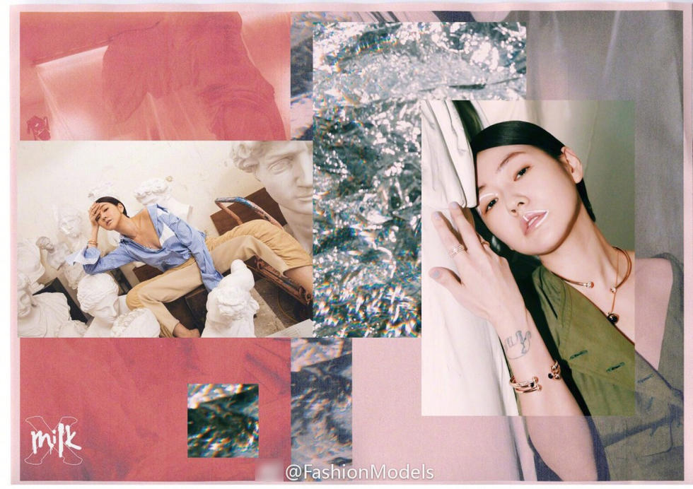 高清:小S挑戰“純白眼唇粧” 粧容大膽又嫵媚