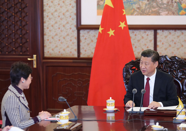 香港各界人士认为，中央领导会见林郑月娥讲话为特区政府未来施政指明方向