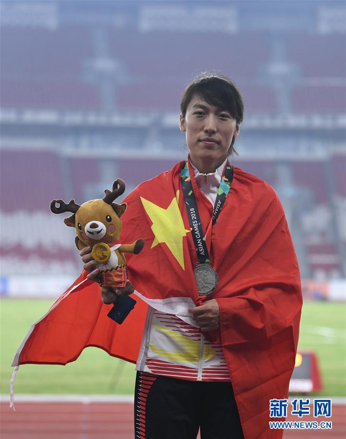 亚运女子标枪刘诗颖66米09夺冠吕会会银牌
