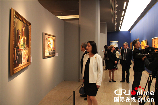 "伏尔加河之声—中国美术馆馆藏俄罗斯油画精品展"举行