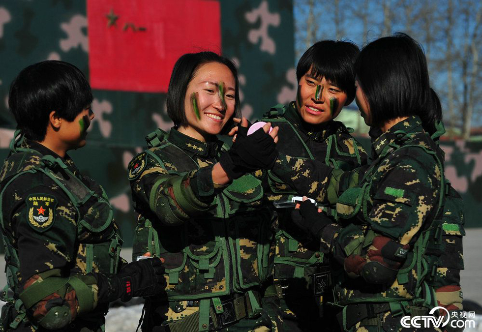 雪枫特战旅女子特战队图片