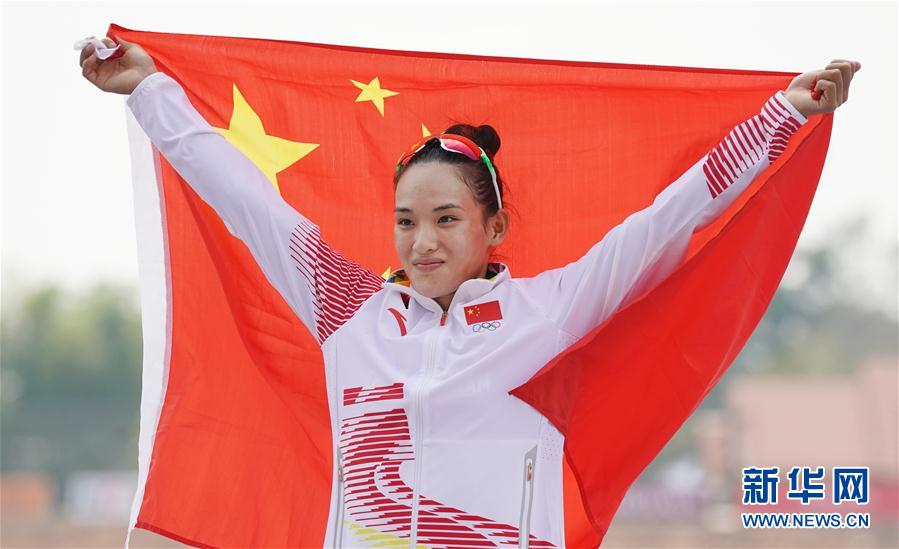 亚运会皮划艇——女子单人皮艇500米：中国队李悦夺冠