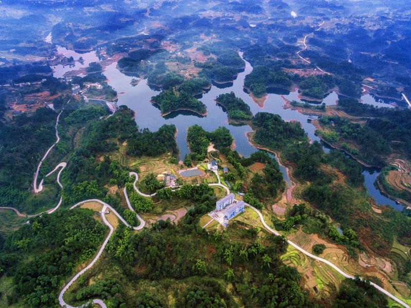 重庆江北区洋河水库图片