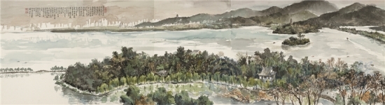 “书卷江山——刘墉作品展”浙江美术馆开幕 “书卷江山——刘墉作品展”浙江美术馆开幕