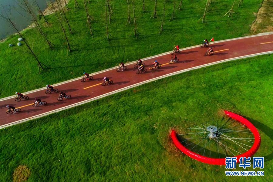 成都开通首条自行车“高速路”