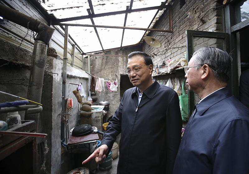 李克强:棚户区改造既是民生工程 还能促进房地产市场平稳健康发展