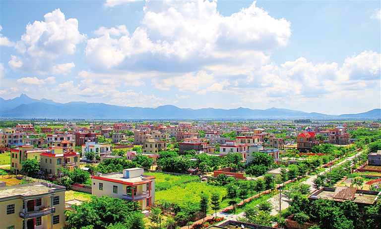 末尾有圖【焦點圖】【即時快訊】讀圖看變化：海南樂東佛羅鎮新丹村新貌