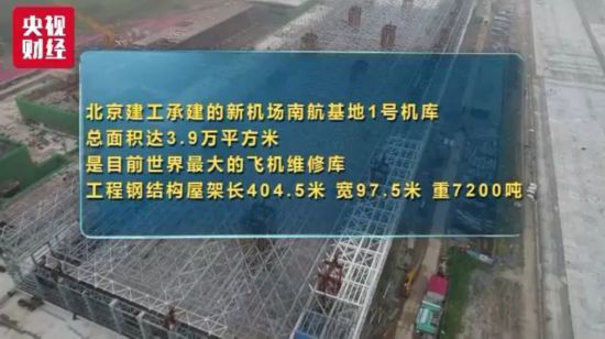 北京新机场曝光！世界最大机库成功封顶，只看一眼便足够惊艳