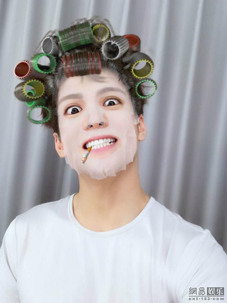 《擇天記》笑點擔當！曾舜晞示範千年面膜美容計