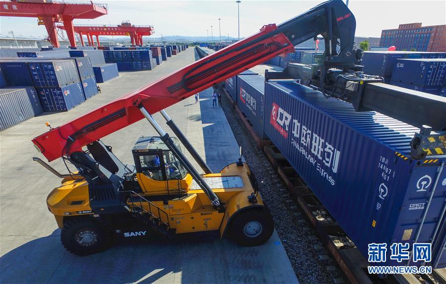 內蒙古開通又一條國際貨運鐵路線