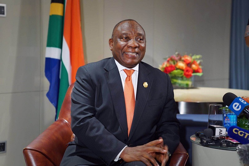 南非总统拉马福萨:中非命运共同体基于平等面向人民