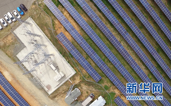 九成設備為中國産的光伏電站在日本島根縣濱田市竣工