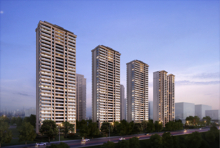 （供稿 房産頁面 樓盤速遞 移動版）匠心巨制 綠地華僑城海珀濱江定義改善新時代