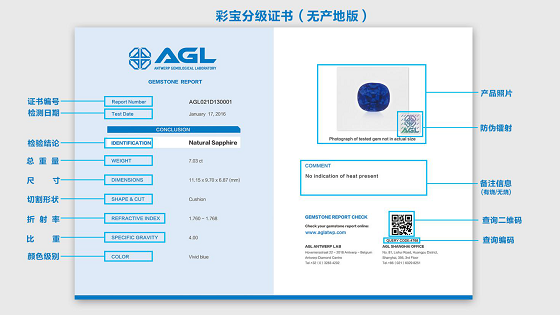 AGL安特卫普宝石实验室证书三分钟解读钻石级别