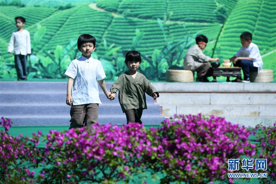 八大处中国园林茶文化节开幕
