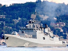 俄羅斯新銳護衛艦通過土海峽