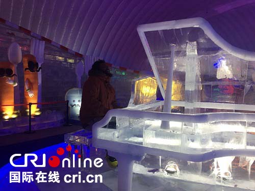 【本网原创】美国留学生走进哈尔滨室内冰雪大世界 【本网原创】美国留学生走进哈尔滨室内冰雪大世界