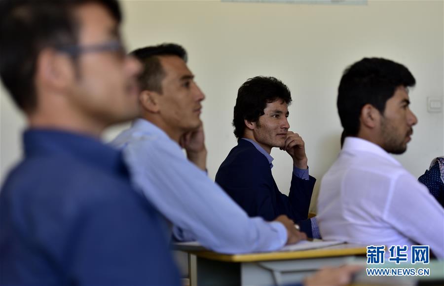 中国援建的喀布尔大学中文系教学楼