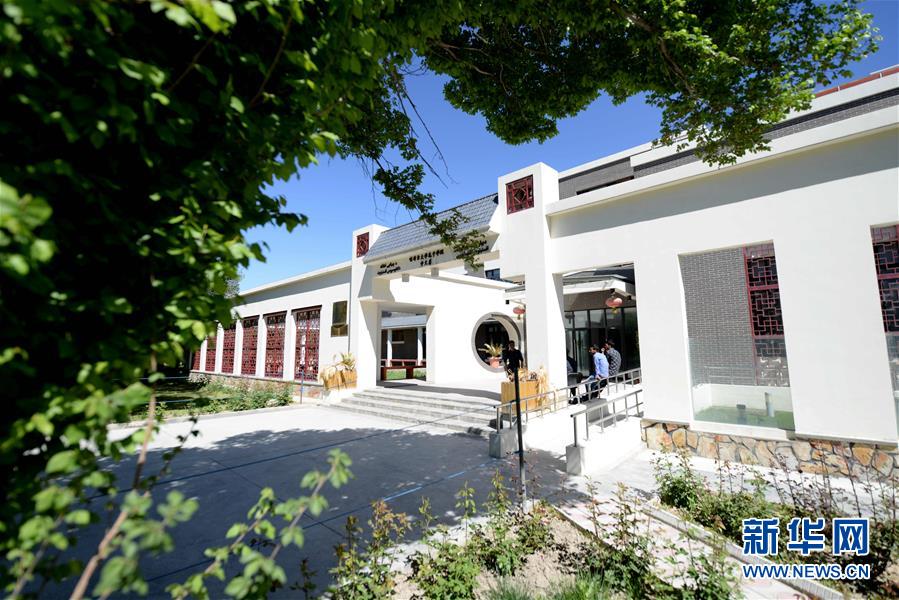 中国援建的喀布尔大学中文系教学楼