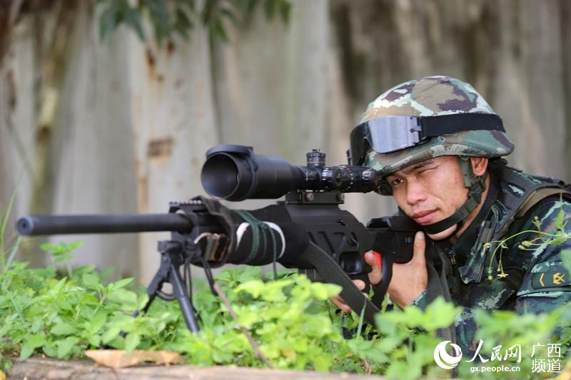 广西南宁武警官兵厉兵秣马全力备战东博会