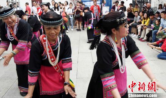 臺(tái)灣少數(shù)民族文化跨海福州展演“兩岸一家親”