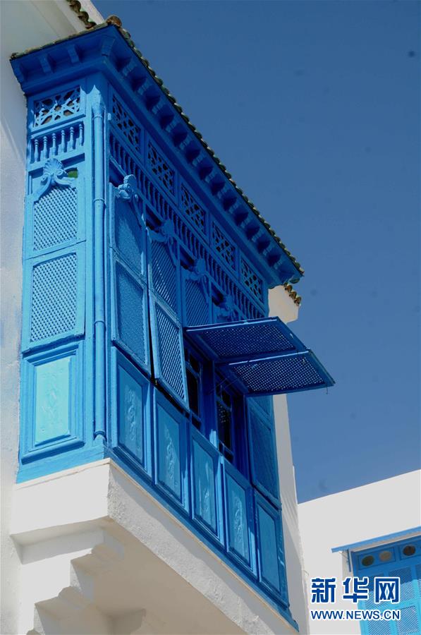 突尼斯的“蓝白小镇”