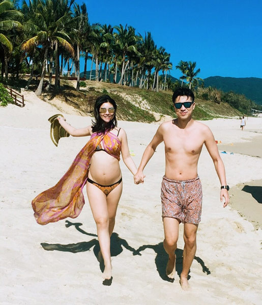 王雷當爸爸了！李小萌孕照原來這麼美