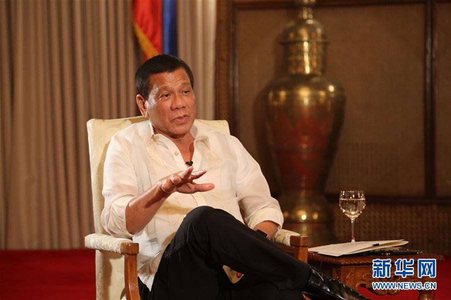 专访：“一带一路”倡议将拓宽菲中经贸交往，造福菲律宾人民——访菲律宾总统杜特尔特