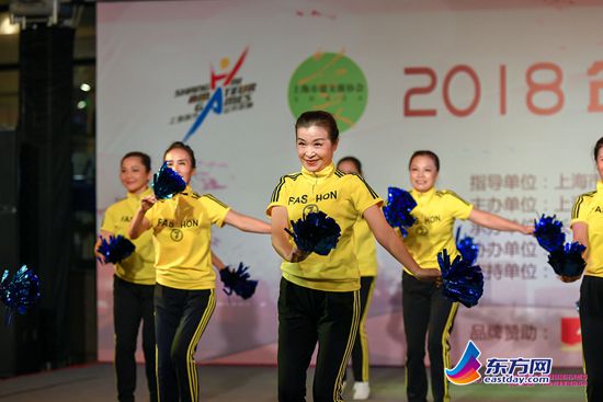 2018上海市健美操锦标赛开赛