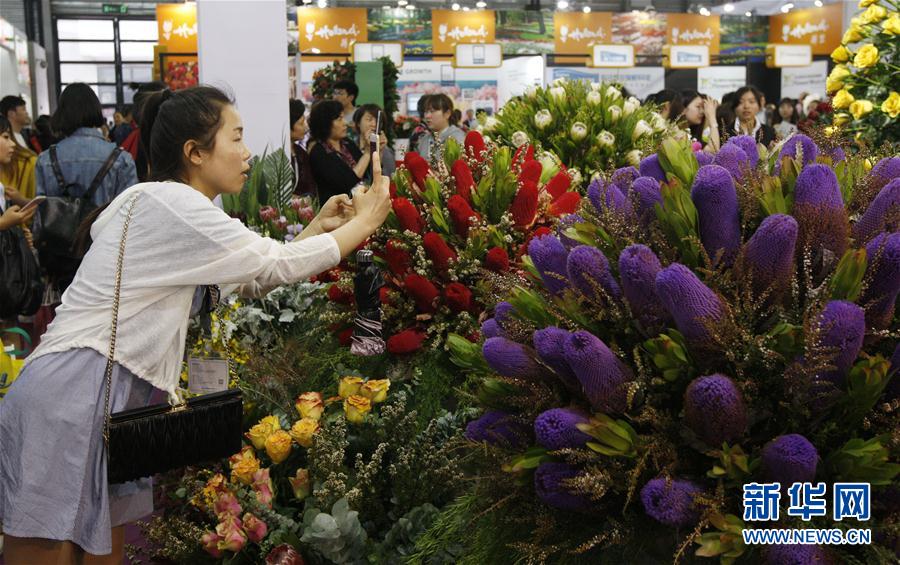 中國國際花卉園藝展覽會在上海開幕