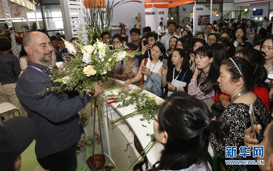 中國國際花卉園藝展覽會在上海開幕