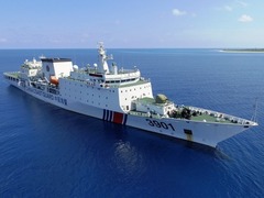 美媒：中国新“怪兽”万吨海警船完成南海首巡