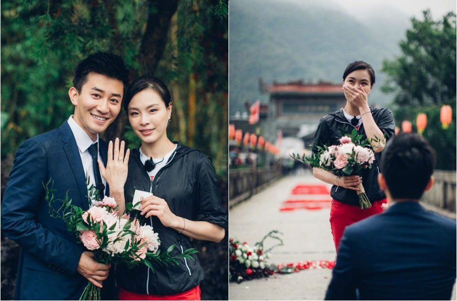 娱悦周刊:张效诚向吴敏霞求婚成功 李小萌顺产生子