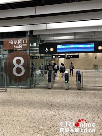 广深港高铁香港西九龙站内地口岸区各机构准备就绪 迎接高铁开通
