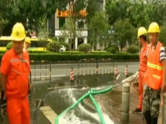抽排積水 消殺防疫……颱風“山竹”過境後廣東多地開展善後工作