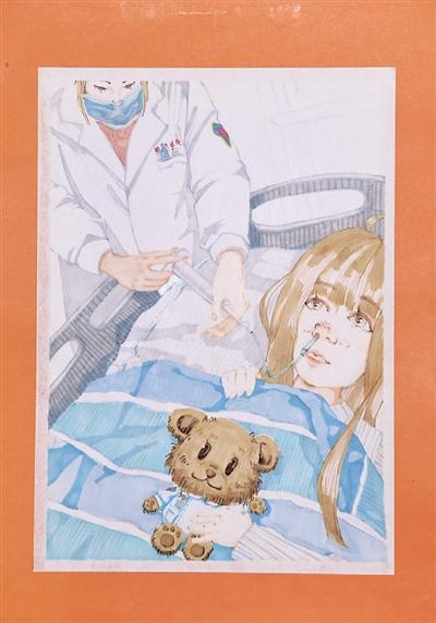 有爱 女儿用7幅漫画 记录工作中的护士妈妈 有爱 女儿用7幅漫画 记录工作中的护士妈妈
