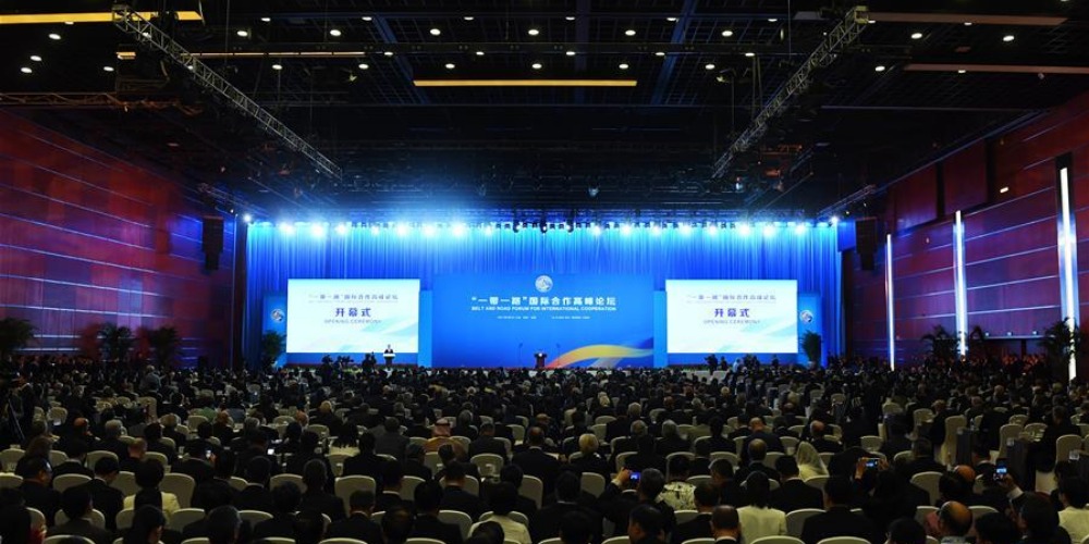 “一带一路”国际合作高峰论坛在北京开幕