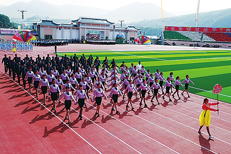 慶祝長白朝鮮族自治縣成立60週年掠影