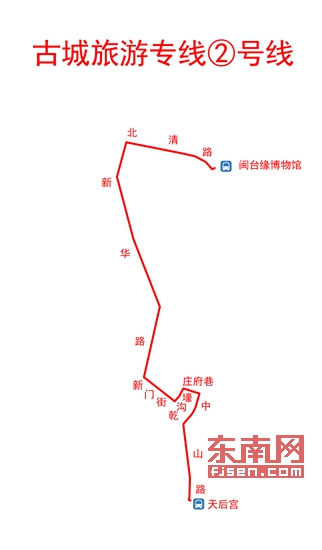 泉州社区巴士“小白”21日起推出2条古城旅游专线